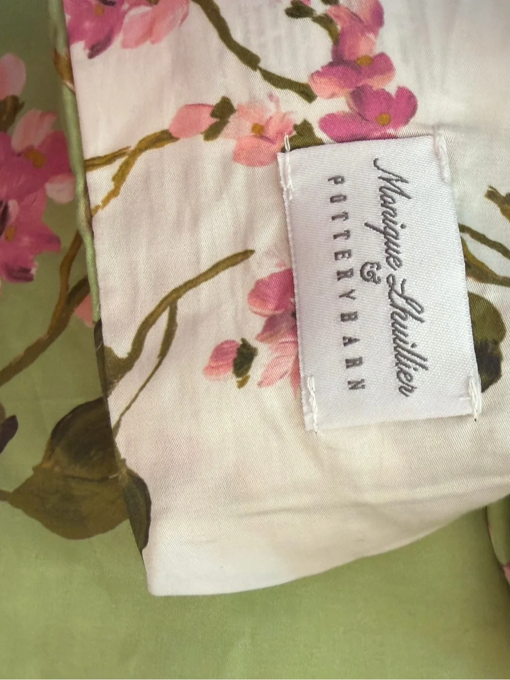 Pottery Barn Monique Lhuillier Garden Trellis Cal King Duvet w/ 2 Shams NWOT